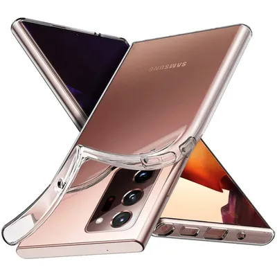 Clear Soft Case For Samsung Galaxy Note 20 Ultra Transparent Silicone Full Cover Phone Shell For Samsung Note 20 20+ Case Thin