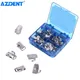 20 Sets AZDENT Dental Orthodontic Buccal Tube for Molar Teeth Mesh Base Bonding Single Tube Non