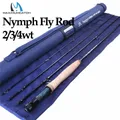 Maximumcatch 2/3/4WT Nymph Fly Fishing Rod IM10/36T Graphite Carbon Fiber 10/11FT Moderate Fast