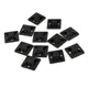 100PCS Cable Tie Base Mount With Glue Wire Removable Self Adhesive Wall Holder Car Fixing Seat