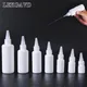 5/10/20/30/50/60/100ml Empty PE Plastic Glue Bottles With Screw-On Lids Travel Squeeze Liquid Ink