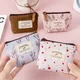 Fashion Flower Pattern Coin Purses Small Fresh Canvas Coin Wallet Lady Girls Earphone Coin Key Money