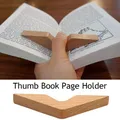 Creative Handmade Thumb Book Page Holder Book Expander Thumb Bookmark Wood Page Spreader Book