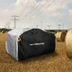 190T Black Silver Design Quad ATV Motor Scooter Motorbike Covers Waterproof Rain Proof Dust UV Sun