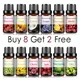 Buy 8 Get 2 Free 10ml Passion Fruit Fragrance Oil Diffuser Strawberry Mango Watermelon Coconut