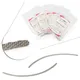 5packs/10pcs Dental Universal Lingual Retainers Mesh Base Dental Lingual Retainer 1.2mm/2.0mm Dental