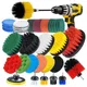 UNTIOR Electric Drill Brush Attachment Set Power Scrubber Brush Car Polisher Kitchen Bathroom