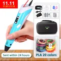 3D Pen 3D For Kids With 20/30 Colors PLA Filament 3D Printing Pen 3D Creative Toy Children's Gifts