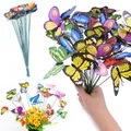 Butterflies Garden Yard Planter Colorful Whimsical Butterfly Stakes Decoracion Outdoor Decor Flower