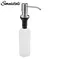 Stainless Steel Kitchen Sink Countertop Soap Dispenser Built in Hand Soap Dispenser Pump, Large