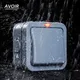 Avoir IP66 Wall Light Switches 1 2 Gang 2Way Outdoor Waterproof Dustproof Doorbell Push Button