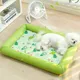 New S-XL Summer Cooling Pet Dog Mat Ice Pad Dog Sleeping Square Mats For Dogs Cats Pet Kennel Top