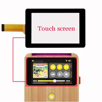 4.3" New Touch screen For Tigerbox touch 1201 1202 1203 1233 Touch screen panel Digitizer Glass TouchSensor XLD438-V0 FPC XLD438