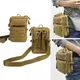 Hunting Bag Camping Bag Hiking Bag Portable Tactical Bag Leather Holster Military Sling Bag Wallet