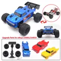 Monster Truck Modified Body Shell Kit for Wltoys 144001 144010 Upgrade Front Bumper with Lamp Big