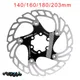 XT Mtb Brake Disc 140mm 160mm 180mm 203mm 6 Hole Disc Brake Rotor with Brake Disc Screw for Shimano
