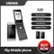 UNIWA X28 Big Push-Button Phone Senior Flip Mobile Phone GSM Dual Sim FM Radio Russian Hebrew