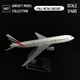 Scale 1:400 Metal Aircraft Replica 15cm Emirates Airlines A380 B777 Airplane Diecast Plane Model