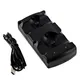 Replace USB 2in1 Dual Charger Charging Dock Station Stand for PS3 Controller Charging Dock Gaming