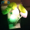 LED Mushroom Night Lights US EU Plug Romantic Colorful Bulb Bedside LED Atomsphere Lamp Home