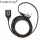 Speaker Mic Headset Earpiece Male to Female Extension Cord Cable for Kenwood BaoFeng UV-5R BF-888s