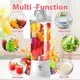 Portable Blender 600ML Electric Juicer Fruit Mixers 4000mAh USB Rechargeable Smoothie Mini Blender