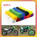 36Pcs/Pack Universal Motorcycle Bike Wheel Rim Spoke Skins Covers Wrap Tubes Decor Protector Kit