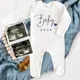 Announcement Baby 2024 Baby Bodysuit Baby Babygrow Sleepsuit Newborn Hospital Coming Home Outfit