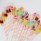 Ice cream theme Party Supplies football Boxes Cups Centerpiece Favor Bags Straws Party Supplies