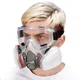 7-In-1 Full Set 6200 Dust Gas Respirator Half Face Mask For Painting Spraying Organic Vapor Chemical