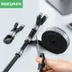 Rocoren USB Cable Organizer Wire Winder Earphone Holder Mouse Cord Cable Management For USB Phone