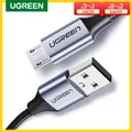 UGREEN Micro USB Cable 3A Nylon Fast Charge USB Data Cable for Samsung Xiaomi LG Tablet Android