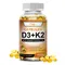 Daitea Vitamin D3+K2 Immune System Collagen Boosting and Skin Health Supplement
