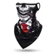 Unisex Skull Face Scarf Bandana Ear Loops Face Balaclava Sports Neck Gaiters Digital Print Outdoor