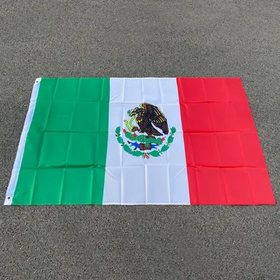 aerlxemrbrae flag NEW 3x5 feet Mexico Nation flag Home decoration Outdoor polyester Mexico flag
