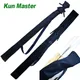 Cotten Leather Kendo Aikido Iaido Sword Bag Japanese Carry Bag With Strap Hold 2 Swords Length