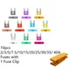 10pcs Small Mini Car Blade Fuses Assortment Set Zinc Auto Fuse Electric Fuse with clip 2A 3A 5A 7.5A