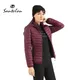 SANTELON Winter Parka Ultralight Padded Puffer Jacket For Women Coat With Hood Outdoor Warm