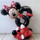 34Pcs Disney Mickey Minnie Mouse Balloons Set 32" Number Inflatable Aluminum Foil balloon Kids