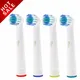 4x Replacement Brush Heads For Oral-B Electric Toothbrush Fit Advance Power/Pro Health/Triumph/3D