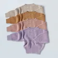 Autumn Children Sweaters Kids Knit Wear Kids Knitting Pullovers Tops Baby Girl Boy Sweaters Spring