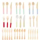 Party Disposable Wooden Cutlery Fork/Spoon/Cutters Knives Party Supplies Kitchen Utensil Birthday