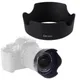 ABS Lens Hood EW 63C for Canon EF-S 18-55mm f/3.5-5.6 IS STM 58mm Camera Lens Hood Lens Protetor