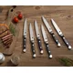 4/6/8p Steak Knife Set Stainless Steel Highly Polished Handles Outdoor Barbecue Tourist Facas De