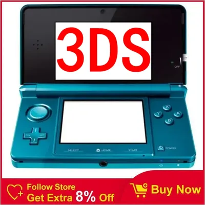 Original 3DS 3DSXL 3DSLL Game Console handheld game Console Free Games for Nintendo 3DS Carry 128GB