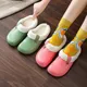 Comwarm Indoor Women Warm Slippers Garden Shoes Soft Waterproof EVA Plush Slippers Female Clogs