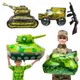 1pcs Giant Tank Balloons Foil Camo Helium Ballons Military Birthday Party Favor Army Theme Parti