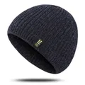 Men's Winter Knit Hats Soft Stretch Cuff Beanies Cap Comfortable Warm Slouchy Beanie Hat Outdoor