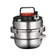 304 Stainless Steel Outdoor Camping Portable Micro Pressure Cooker Household Fragrant Rice Cooker 5S