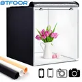 Photo Studio Light Box 40cm Portable Softbox Photo Lightbox Tent With 3 Colors Background For Studio